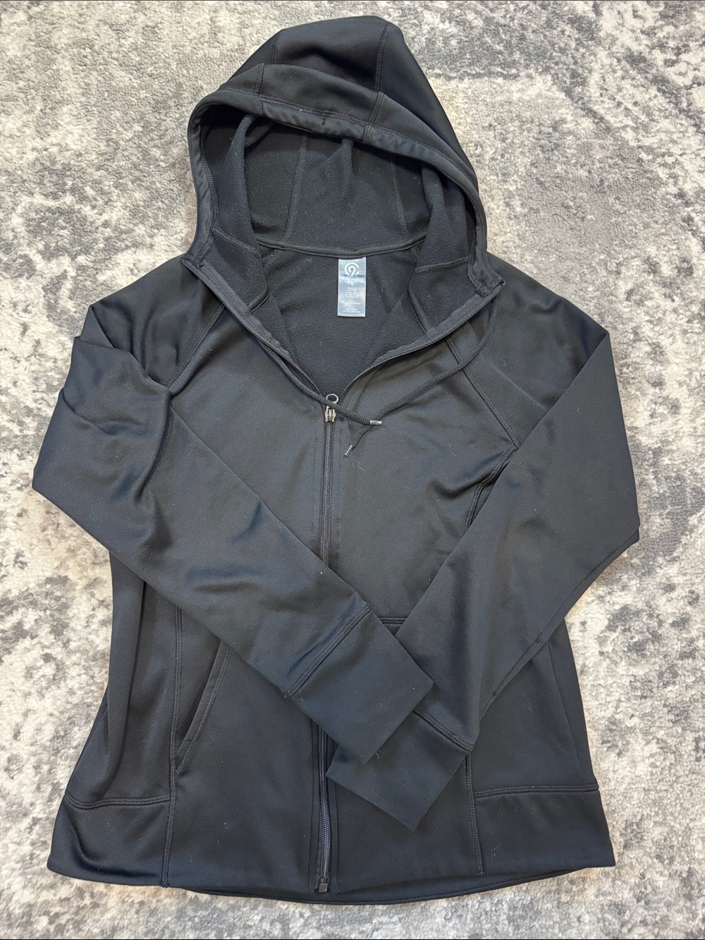 Champion Black Women's Zip Hoodie Jacket
